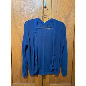 Vera Wang Navy Knit Cardigan | Women's XS